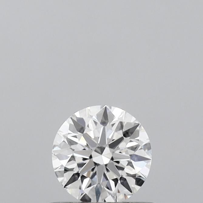 0.53 Carat Round Shaped, Ideal Cut, D Color, VS2 Clarity, IGI Certified Lab Grown Diamond