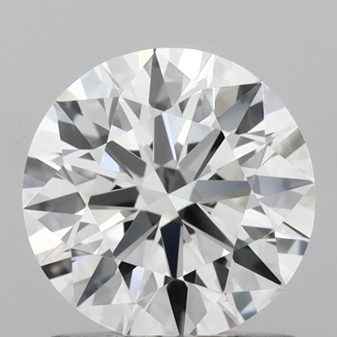 1.03 Carat Round Shaped, Ideal Cut, D Color, VVS2 Clarity, IGI Certified Lab Grown Diamond