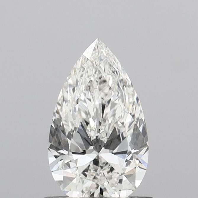 0.95 Carat Pear Shaped, Ideal Cut, F Color, VVS1 Clarity, IGI Certified Lab Grown Diamond