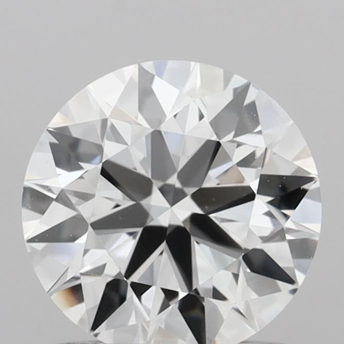 1.02 Carat Round Shaped, Ideal Cut, D Color, VVS2 Clarity, IGI Certified Lab Grown Diamond