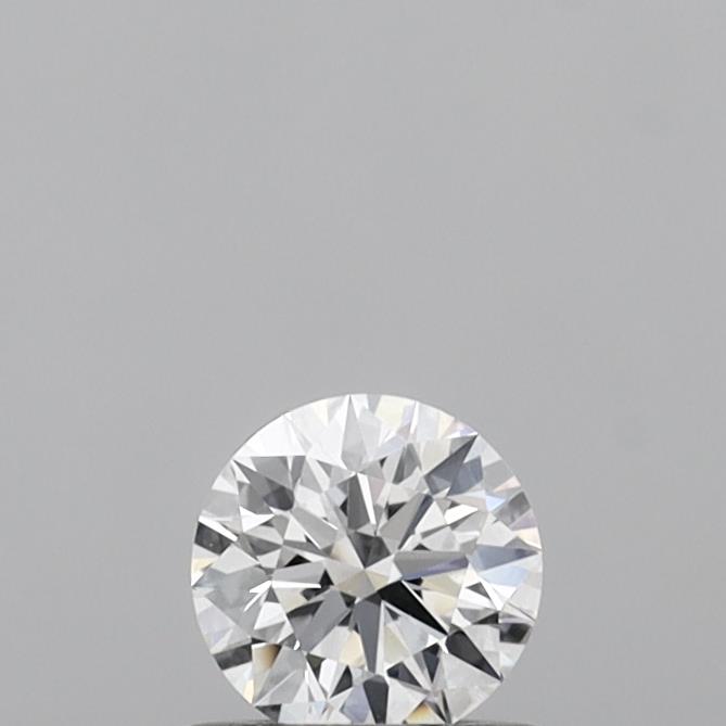 0.53 Carat Round Shaped, Ideal Cut, D Color, VS2 Clarity, IGI Certified Lab Grown Diamond
