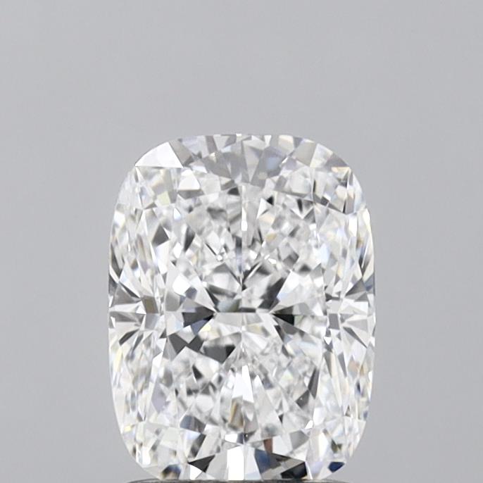 1.54 Carat Cushion Shaped, Ideal Cut, D Color, VVS1 Clarity, IGI Certified Lab Grown Diamond