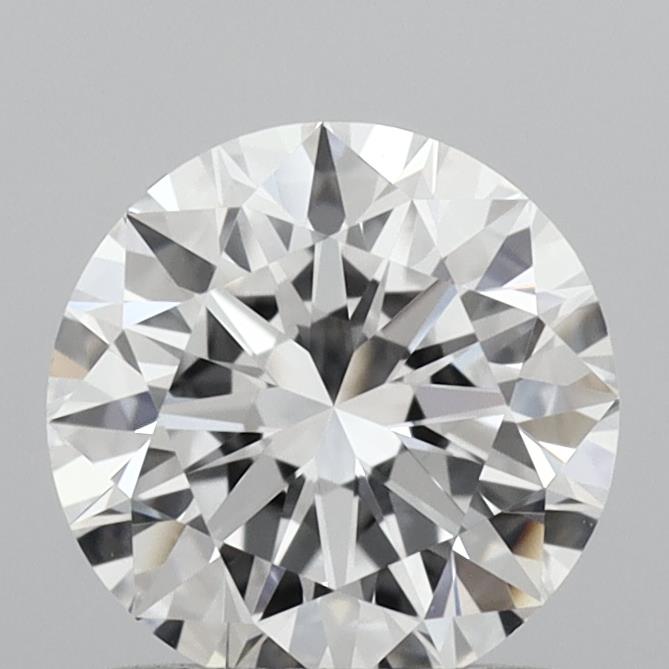 1.00 Carat Round Shaped, Excellent Cut, D Color, VVS2 Clarity, IGI Certified Lab Grown Diamond