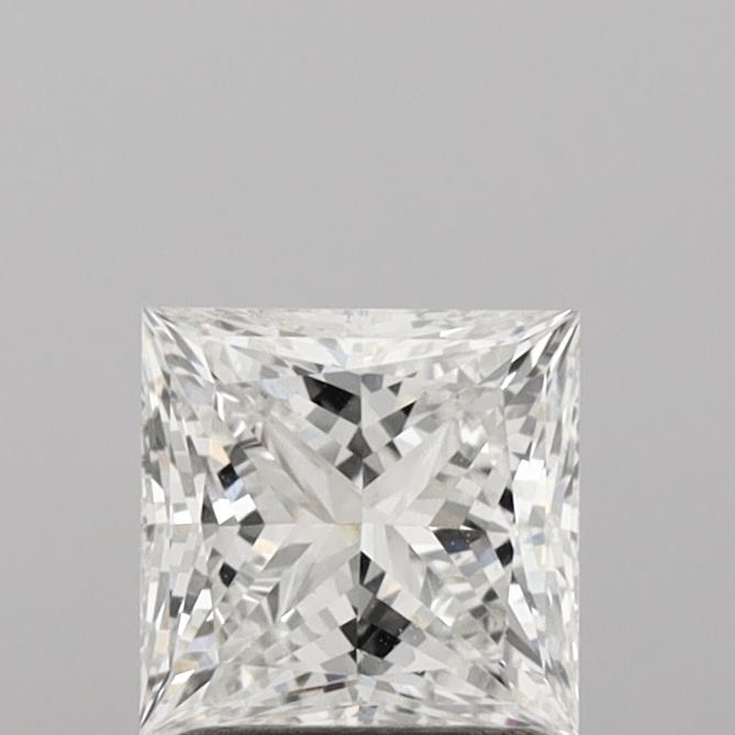 1.50 Carat Princess Shaped, Ideal Cut, F Color, VS1 Clarity, IGI Certified Lab Grown Diamond