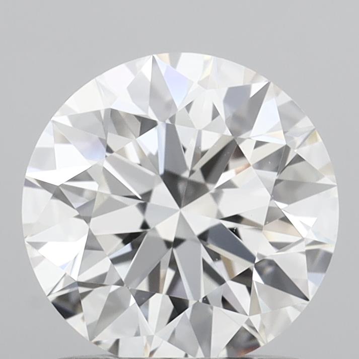 1.23 Carat Round Shaped, Ideal Cut, E Color, VVS2 Clarity, IGI Certified Lab Grown Diamond