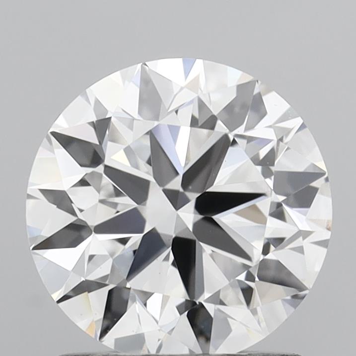 1.22 Carat Round Shaped, Excellent Cut, D Color, VS1 Clarity, IGI Certified Lab Grown Diamond
