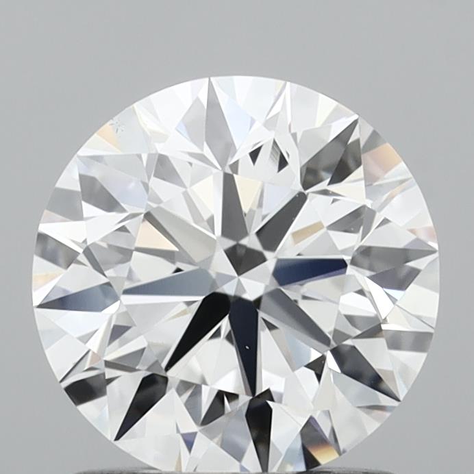 1.23 Carat Round Shaped, Ideal Cut, D Color, VS1 Clarity, IGI Certified Lab Grown Diamond