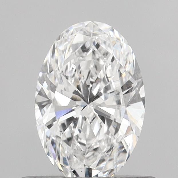 0.56 Carat Oval Shaped, Very Good Cut, D Color, VS1 Clarity, IGI Certified Lab Grown Diamond