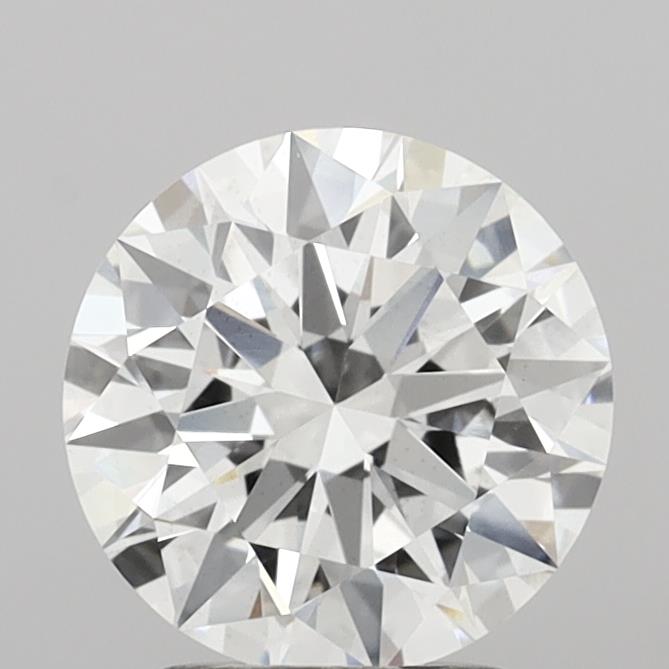 2.56 Carat Round Shaped, Ideal Cut, E Color, VS1 Clarity, IGI Certified Lab Grown Diamond