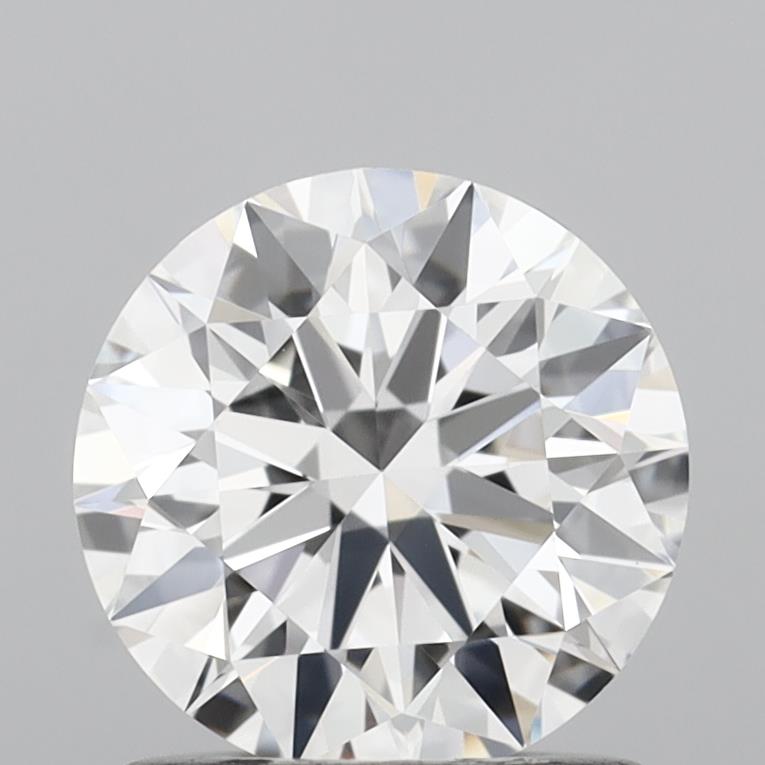 1.06 Carat Round Shaped, Ideal Cut, D Color, VVS2 Clarity, IGI Certified Lab Grown Diamond
