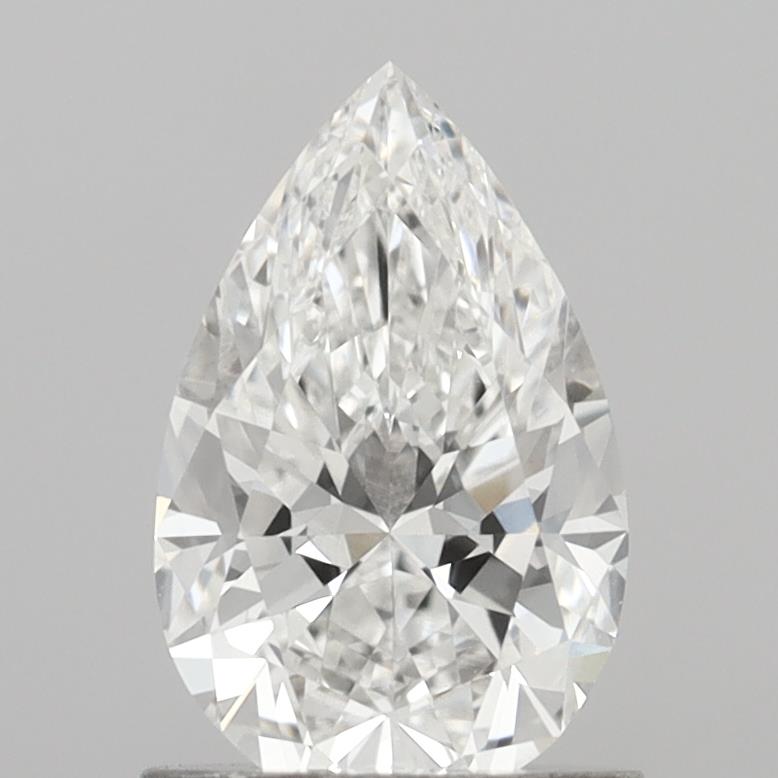 1.09 Carat Pear Shaped, Ideal Cut, E Color, VVS2 Clarity, IGI Certified Lab Grown Diamond
