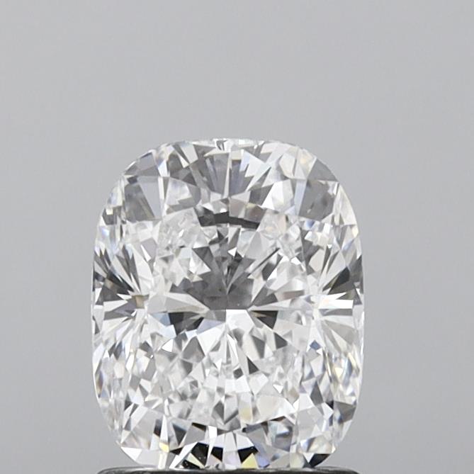 1.55 Carat Cushion Shaped, Ideal Cut, D Color, VS1 Clarity, IGI Certified Lab Grown Diamond