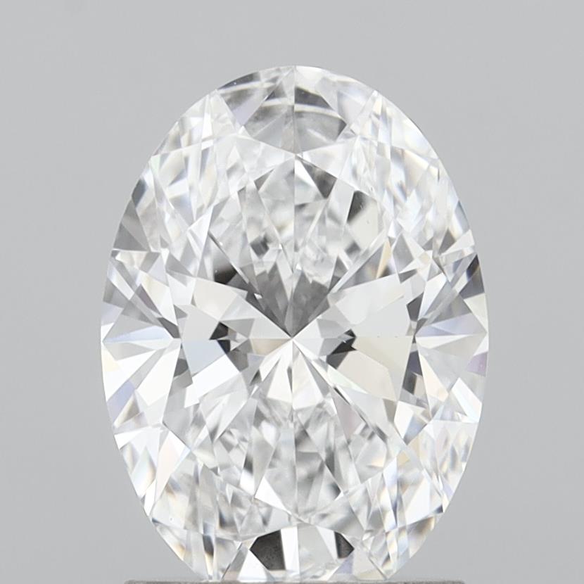 1.71 Carat Oval Shaped, Very Good Cut, D Color, VS1 Clarity, IGI Certified Lab Grown Diamond