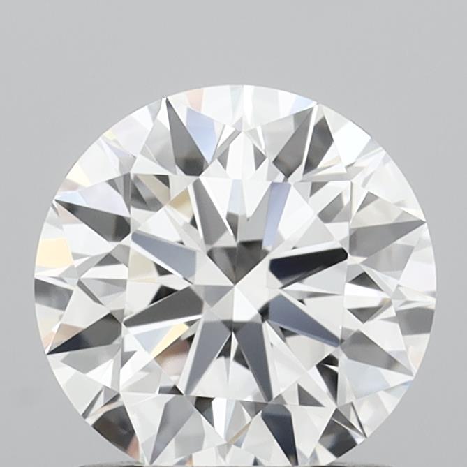 1.05 Carat Round Shaped, Ideal Cut, D Color, VVS2 Clarity, IGI Certified Lab Grown Diamond