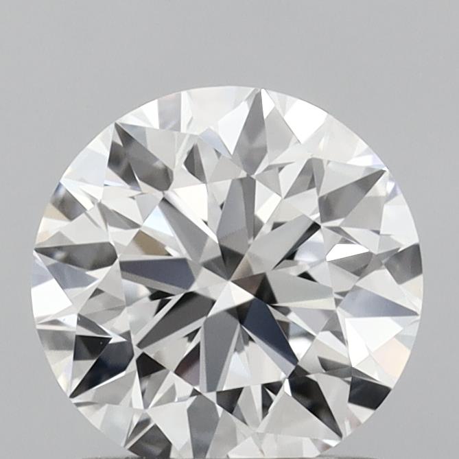 1.07 Carat Round Shaped, Excellent Cut, D Color, VVS1 Clarity, IGI Certified Lab Grown Diamond