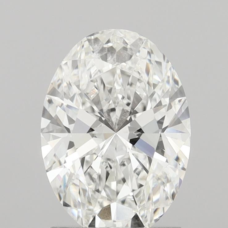 1.70 Carat Oval Shaped, Very Good Cut, E Color, VS1 Clarity, IGI Certified Lab Grown Diamond