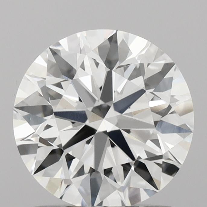 1.24 Carat Round Shaped, Ideal Cut, D Color, VVS2 Clarity, IGI Certified Lab Grown Diamond