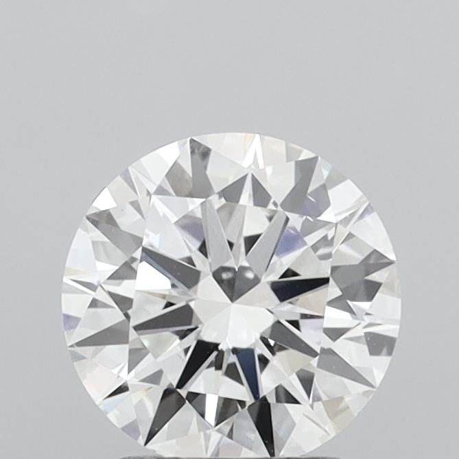1.70 Carat Round Shaped, Excellent Cut, F Color, VS2 Clarity, IGI Certified Lab Grown Diamond