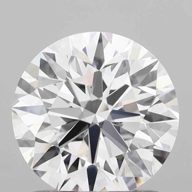 1.23 Carat Round Shaped, Ideal Cut, D Color, VVS2 Clarity, IGI Certified Lab Grown Diamond