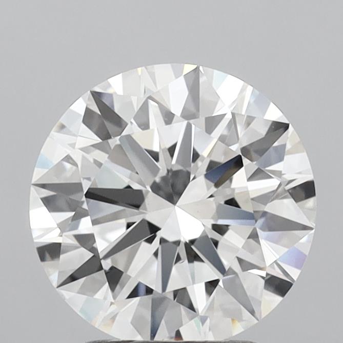 2.53 Carat Round Shaped, Excellent Cut, F Color, VS1 Clarity, IGI Certified Lab Grown Diamond