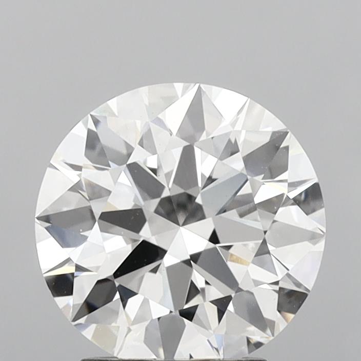 2.91 Carat Round Shaped, Excellent Cut, F Color, VS1 Clarity, IGI Certified Lab Grown Diamond