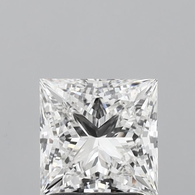 1.74 Carat Princess Shaped, Ideal Cut, F Color, VS1 Clarity, IGI Certified Lab Grown Diamond