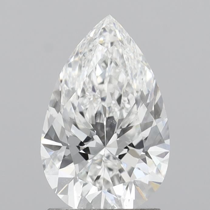 1.88 Carat Pear Shaped, Excellent Cut, E Color, VS1 Clarity, IGI Certified Lab Grown Diamond