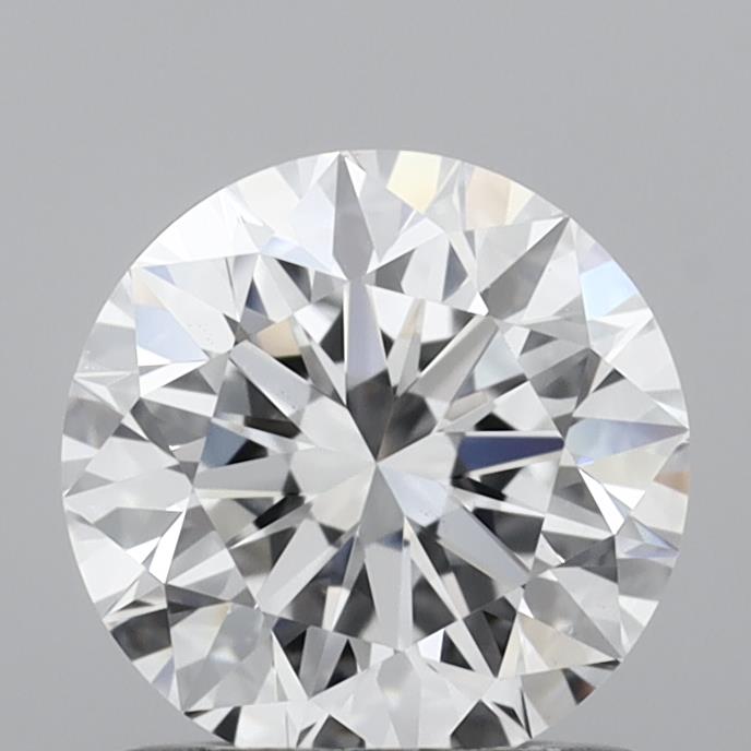 1.00 Carat Round Shaped, Excellent Cut, D Color, VVS2 Clarity, IGI Certified Lab Grown Diamond