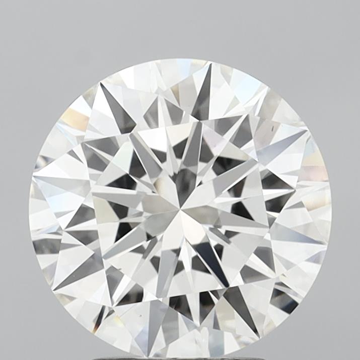 3.50 Carat Round Shaped, Excellent Cut, F Color, VS1 Clarity, IGI Certified Lab Grown Diamond