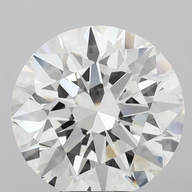 5.10 Carat Round Shaped, Excellent Cut, G Color, VS1 Clarity, IGI Certified Lab Grown Diamond