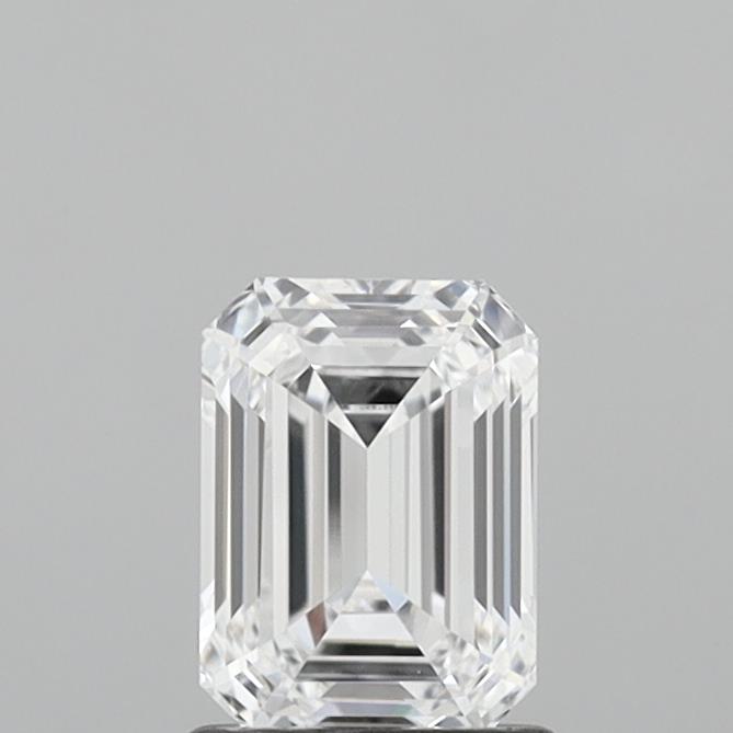 1.13 Carat Emerald Shaped, Ideal Cut, D Color, IF Clarity, IGI Certified Lab Grown Diamond
