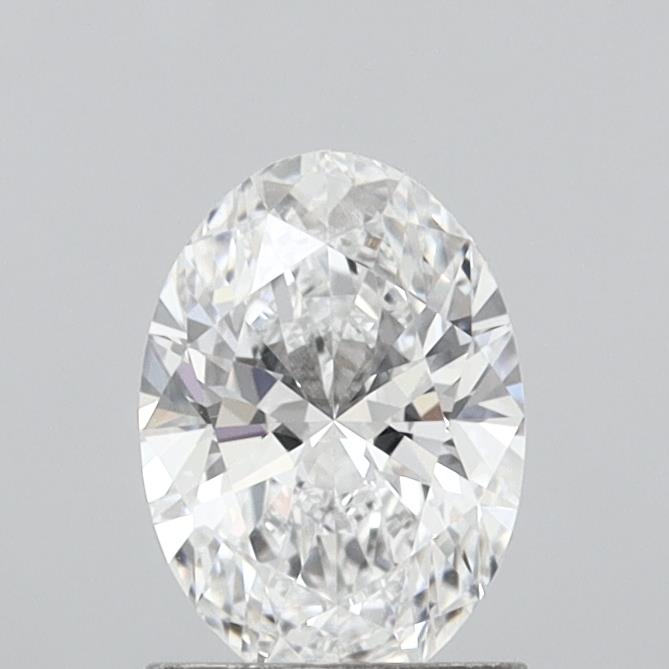 1.23 Carat Oval Shaped, Ideal Cut, D Color, VVS2 Clarity, IGI Certified Lab Grown Diamond
