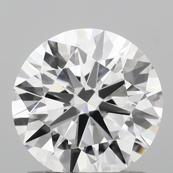 1.02 Carat Round Shaped, Ideal Cut, D Color, VVS2 Clarity, IGI Certified Lab Grown Diamond