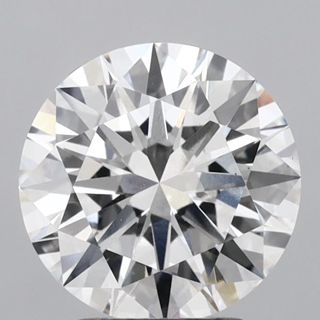 2.81 Carat Round Shaped, Excellent Cut, F Color, VS1 Clarity, IGI Certified Lab Grown Diamond