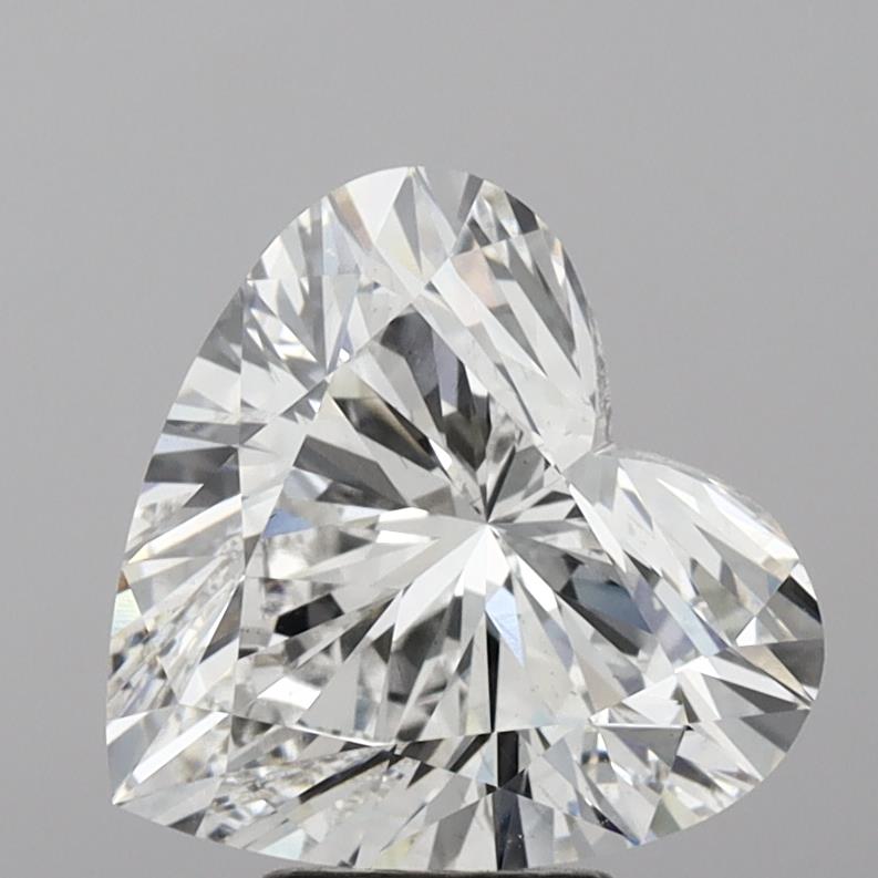 7.29 Carat Heart Shaped, Ideal Cut, E Color, VS2 Clarity, IGI Certified Lab Grown Diamond