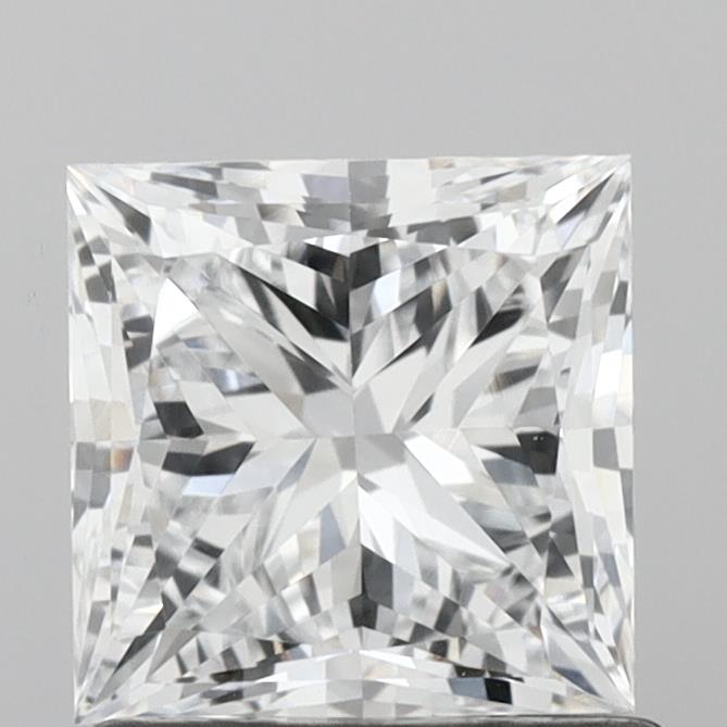 1.22 Carat Princess Shaped, D Color, VVS1 Clarity, IGI Certified Lab Grown Diamond
