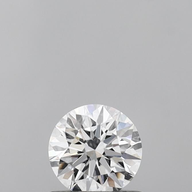 0.53 Carat Round Shaped, Ideal Cut, D Color, VS2 Clarity, IGI Certified Lab Grown Diamond