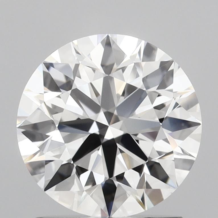 1.55 Carat Round Shaped, Ideal Cut, D Color, VVS1 Clarity, IGI Certified Lab Grown Diamond