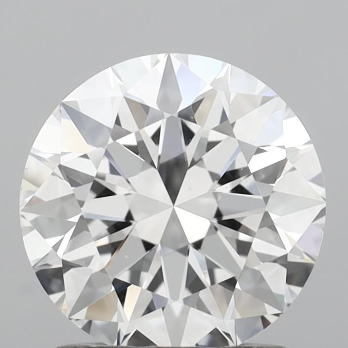 1.23 Carat Round Shaped, Excellent Cut, E Color, VVS2 Clarity, IGI Certified Lab Grown Diamond