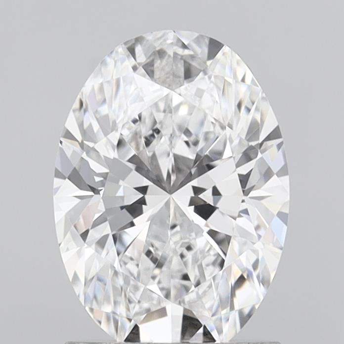 1.55 Carat Oval Shaped, Very Good Cut, D Color, VVS2 Clarity, IGI Certified Lab Grown Diamond