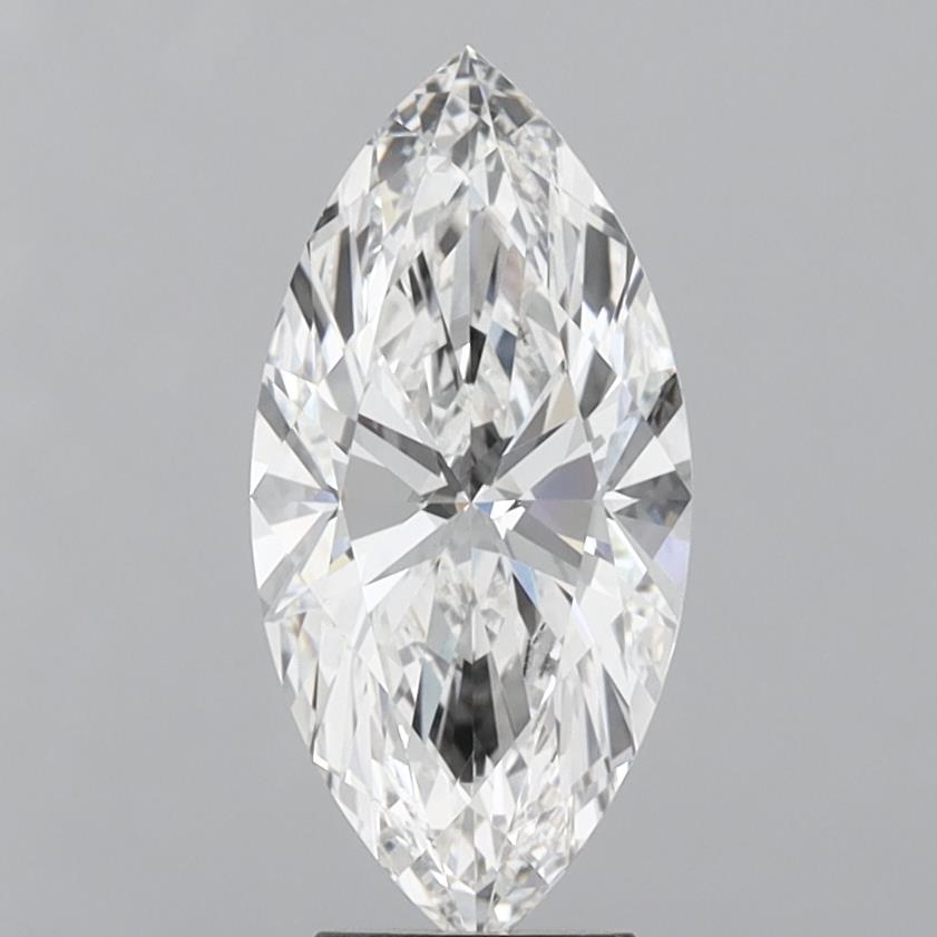 4.00 Carat Marquise Shaped, Very Good Cut, F Color, VVS2 Clarity, IGI Certified Lab Grown Diamond