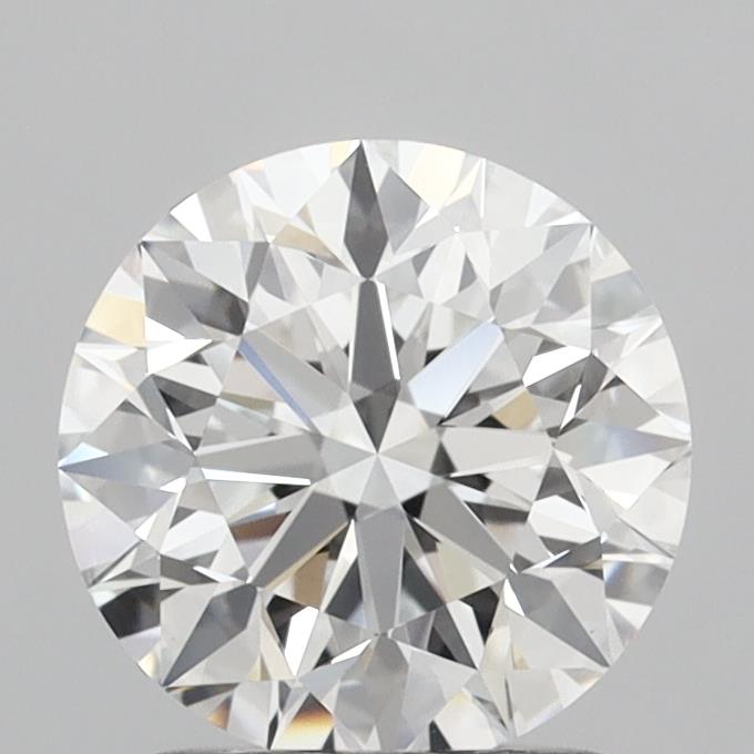 1.71 Carat Round Shaped, Excellent Cut, E Color, VS2 Clarity, IGI Certified Lab Grown Diamond