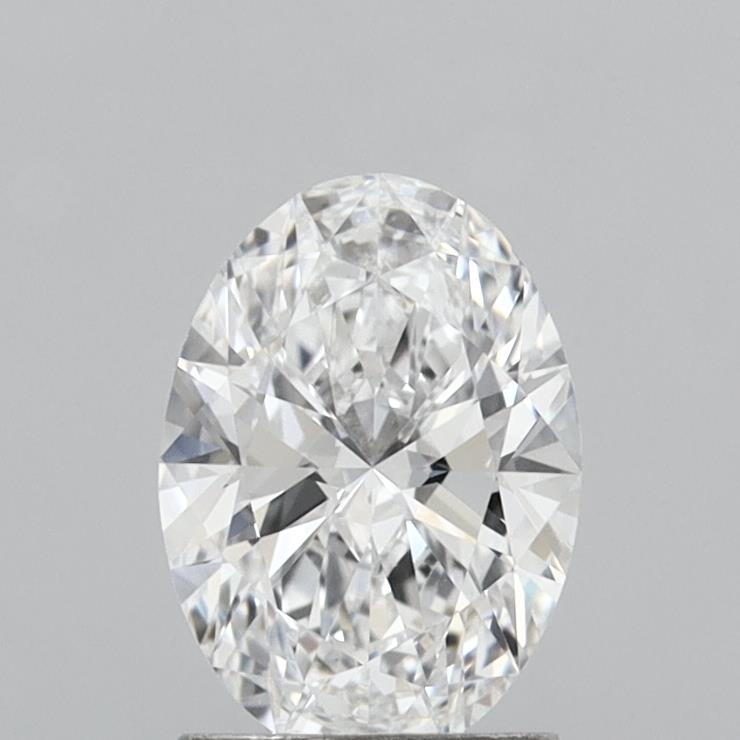 1.54 Carat Oval Shaped, Ideal Cut, D Color, VVS2 Clarity, IGI Certified Lab Grown Diamond