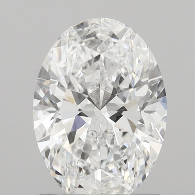 1.53 Carat Oval Shaped, Very Good Cut, D Color, VVS2 Clarity, IGI Certified Lab Grown Diamond