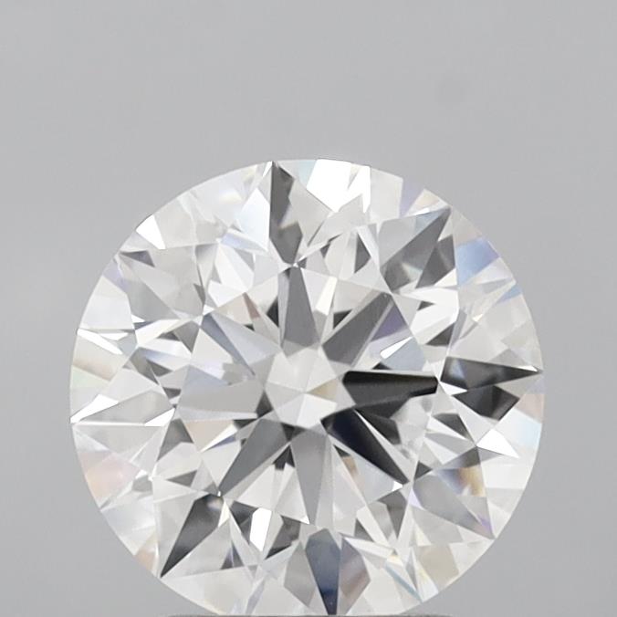 2.09 Carat Round Shaped, Ideal Cut, D Color, VVS1 Clarity, IGI Certified Lab Grown Diamond