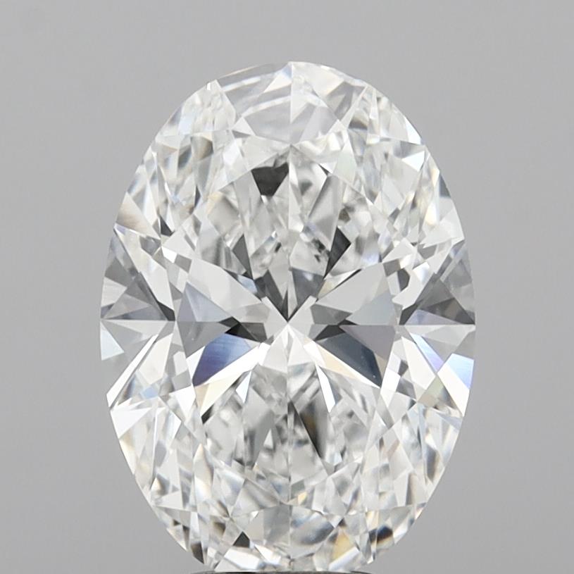 4.84 Carat Oval Shaped, Ideal Cut, E Color, VVS2 Clarity, IGI Certified Lab Grown Diamond