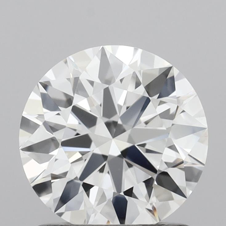 1.06 Carat Round Shaped, Ideal Cut, D Color, VVS2 Clarity, IGI Certified Lab Grown Diamond