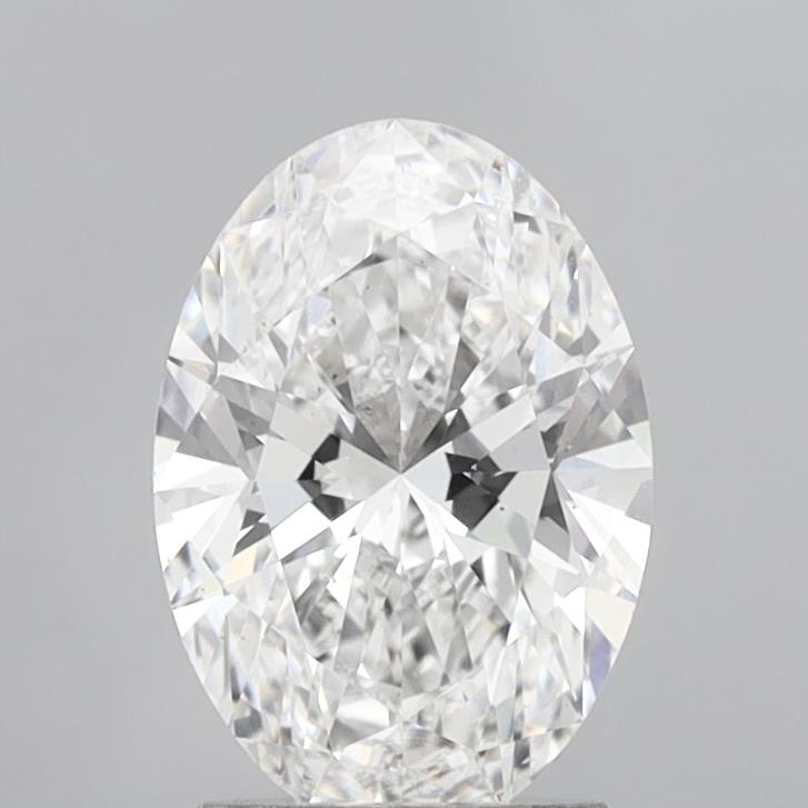 2.08 Carat Oval Shaped, Ideal Cut, D Color, VS2 Clarity, IGI Certified Lab Grown Diamond
