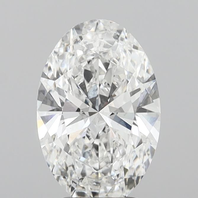 3.02 Carat Oval Shaped, Ideal Cut, D Color, VS1 Clarity, IGI Certified Lab Grown Diamond