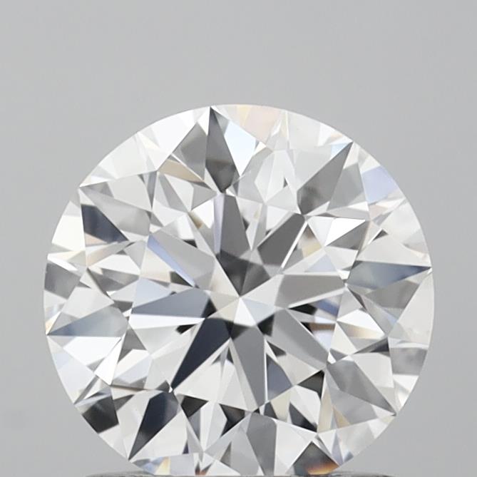 1.03 Carat Round Shaped, Ideal Cut, D Color, VVS2 Clarity, IGI Certified Lab Grown Diamond